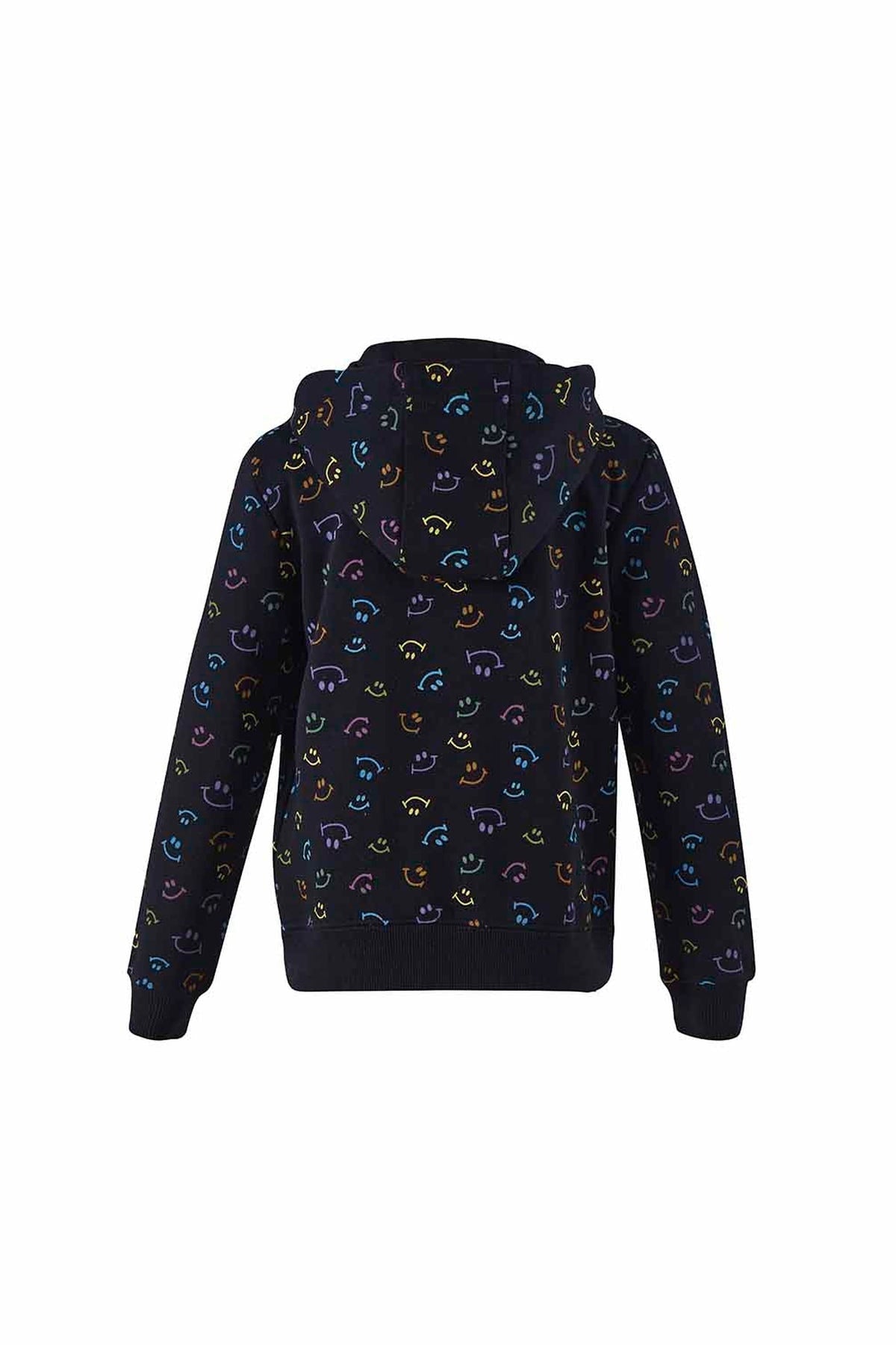 Polerón Básico Print Negro