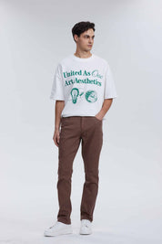 Jeans Hombre Slim Verde