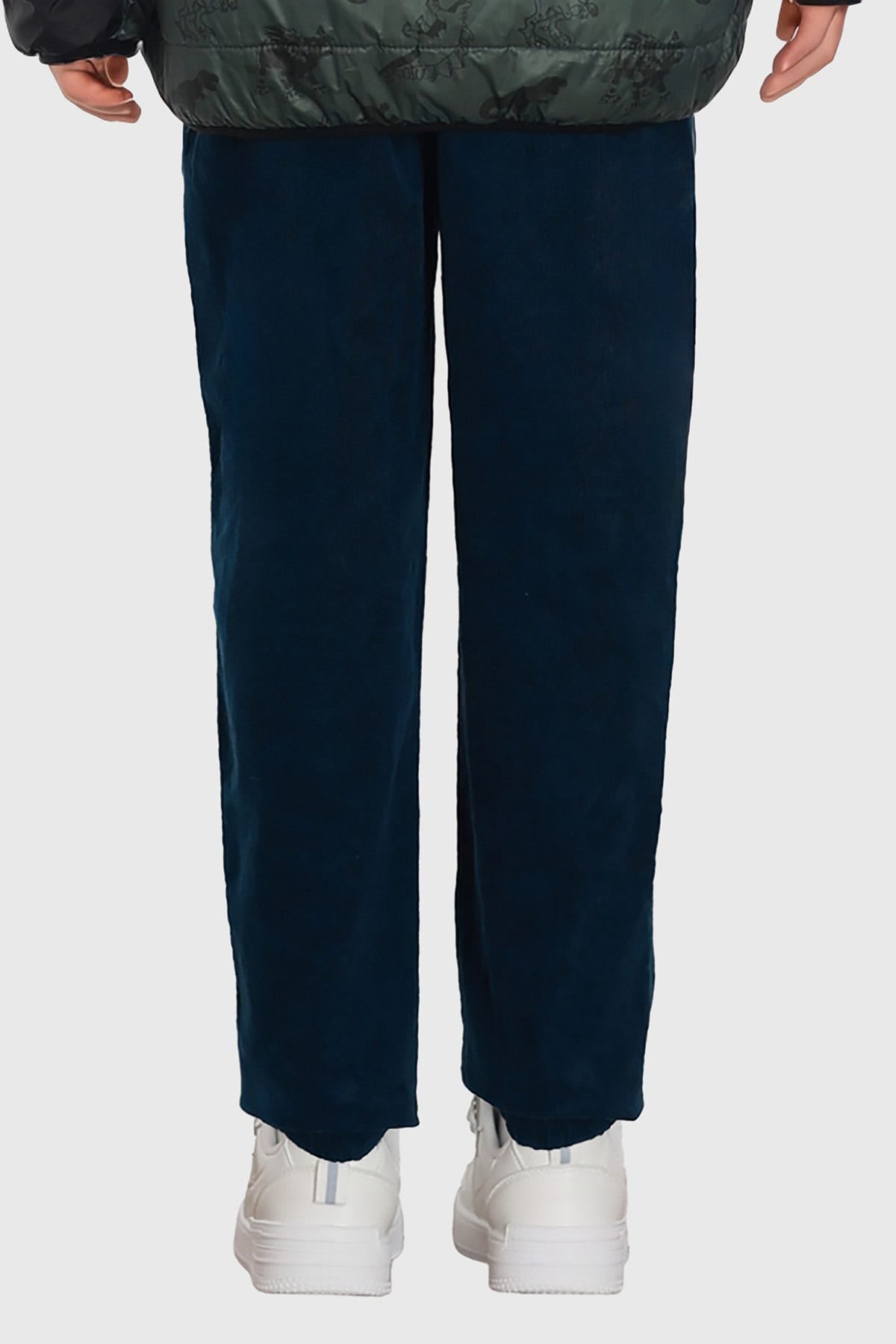 Pantalón Niño Jogger Cotelé Petróleo