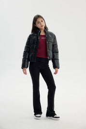 Parka Niña Clásica Negro
