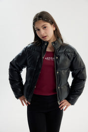 Parka Niña Clásica Negro