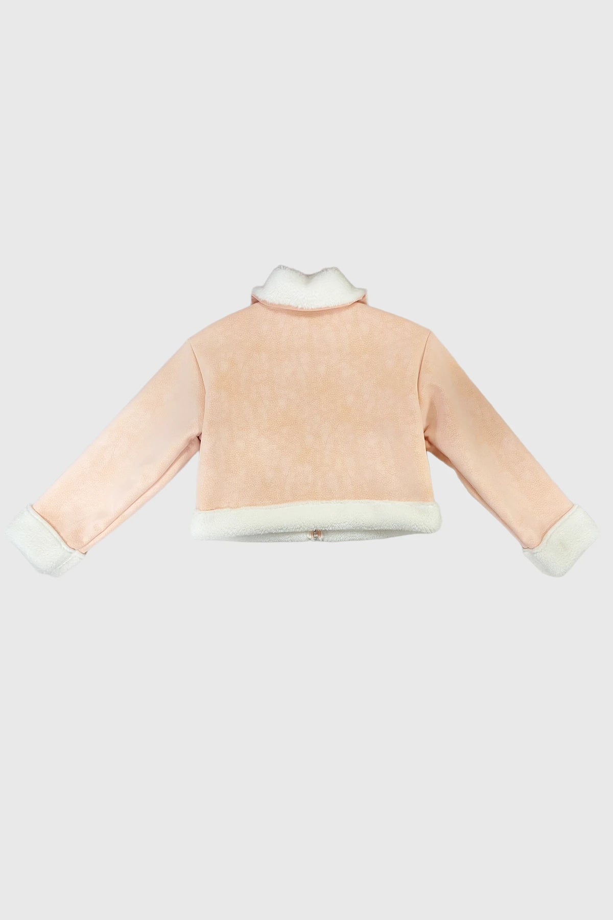 Chaqueta Niña Aviador Rosado