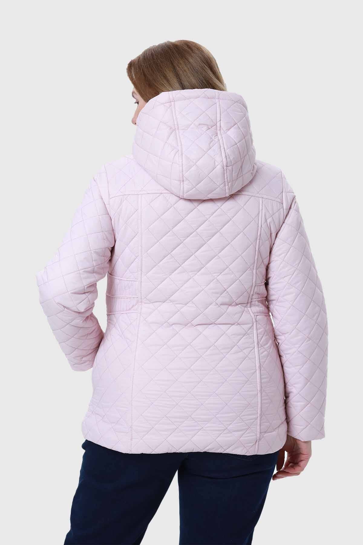 Parka Mujer Con Bolsillo Palo Rosa
