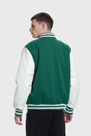 Chaqueta Hombre Varsity Verde