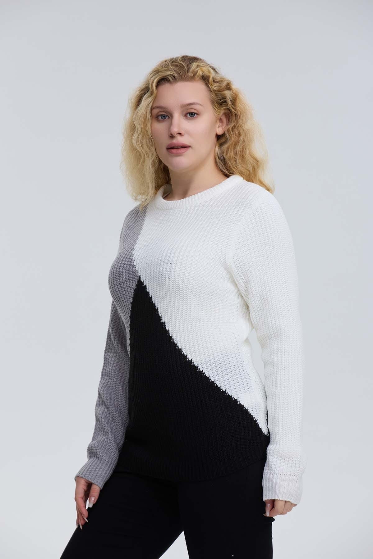Sweater Mujer Tejido Negro