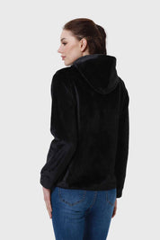 Polar Mujer Básico Negro