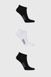 Calceta Deportiva Hombre Tripack Negro Fsp