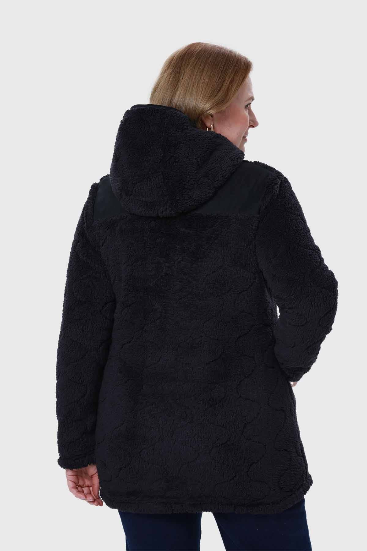 Polar Mujer Peludo Negro