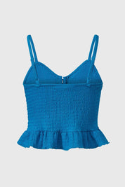 Polera Niña Textura Azul