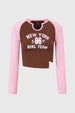 Polera Niña Print Rosado