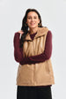 Chaqueta Mujer Slim Reversible Beige