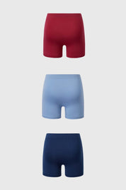 Boxer Hombre Tripack Medio Azul