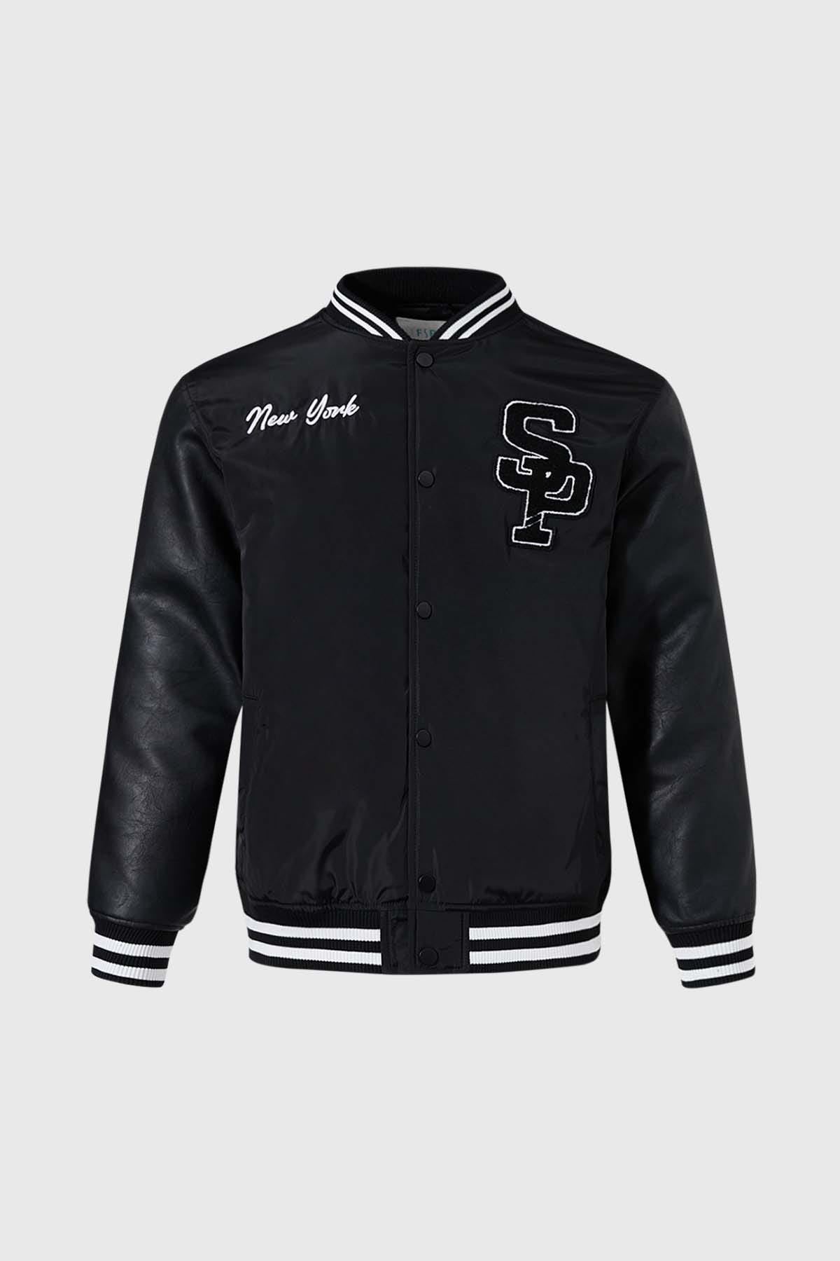 CHAQUETA NIÑO BOMBER NEGRO V FSP