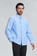 Camisa Oxford Celeste