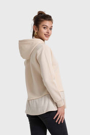 Polerón Mujer Crema