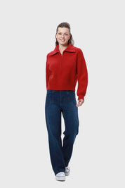Sweater Mujer Bardot Rojo