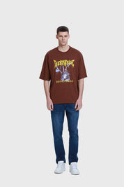 Polera Hombre Chocolate