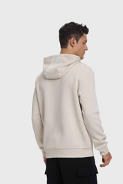 Polerón Hombre Hoodie Básico Beige