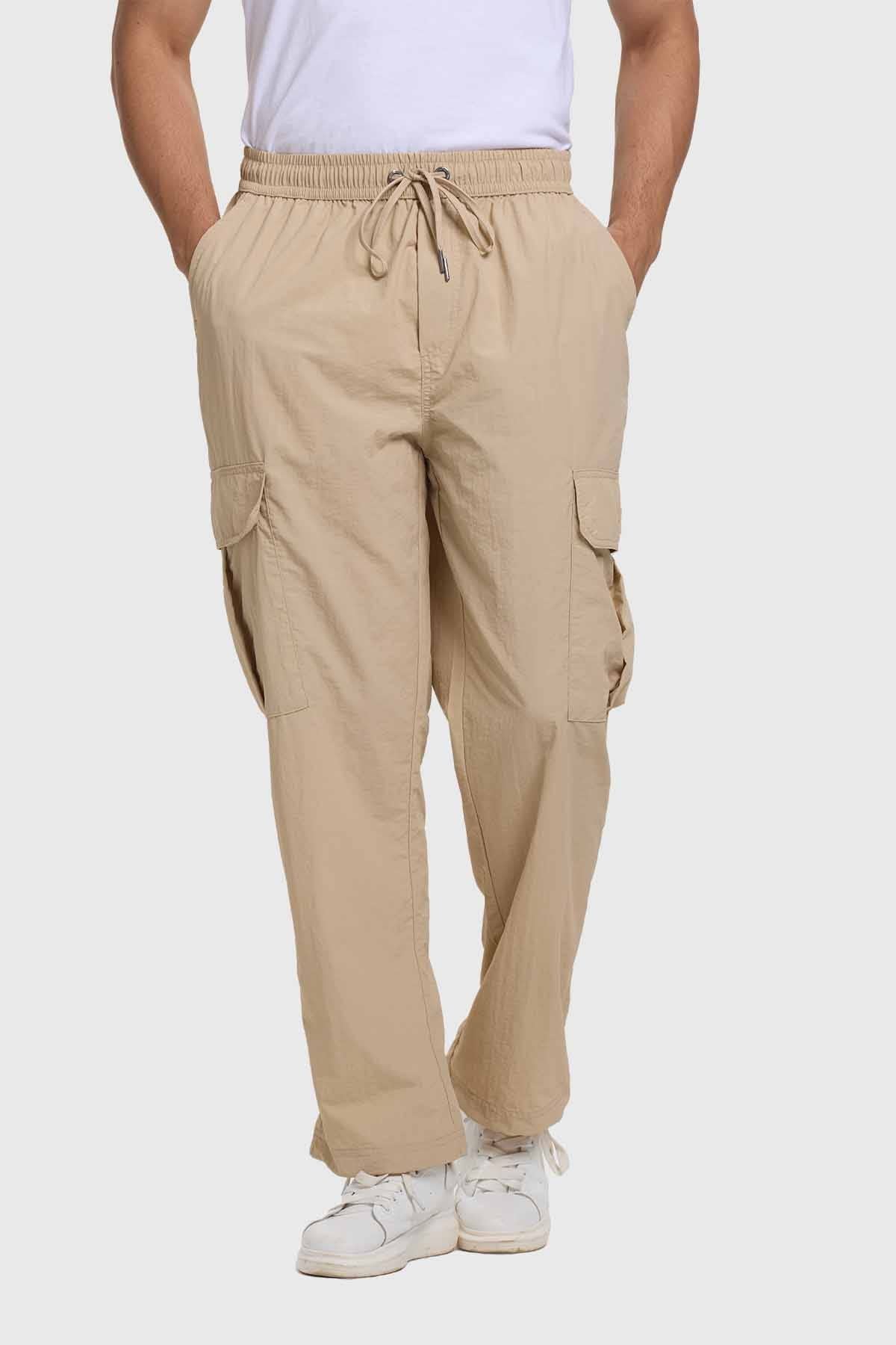 Pantalón Hombre Parachute Beige