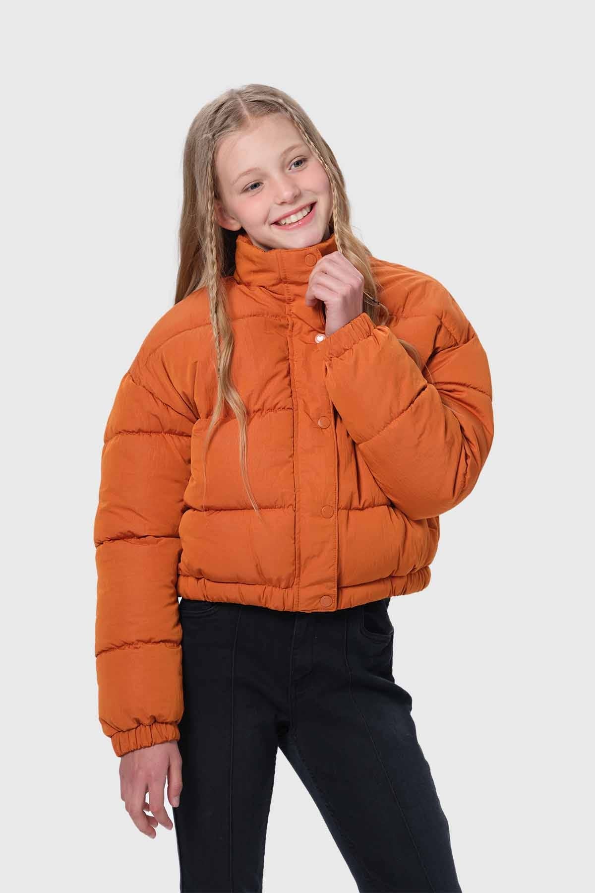 PARKA NIÑA JUVENIL PUFFA CAMEL