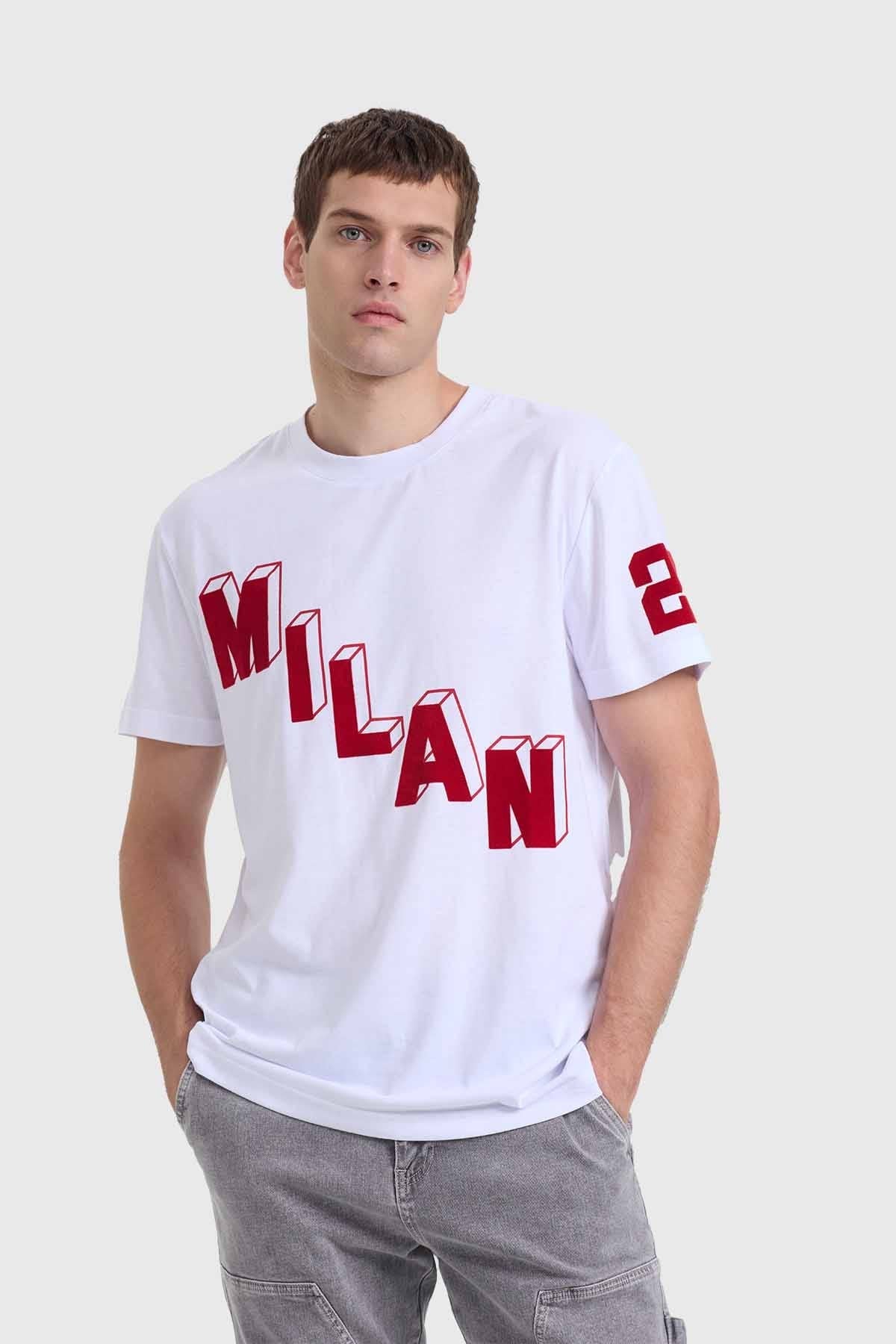 Polera Hombre City Flook Blanco