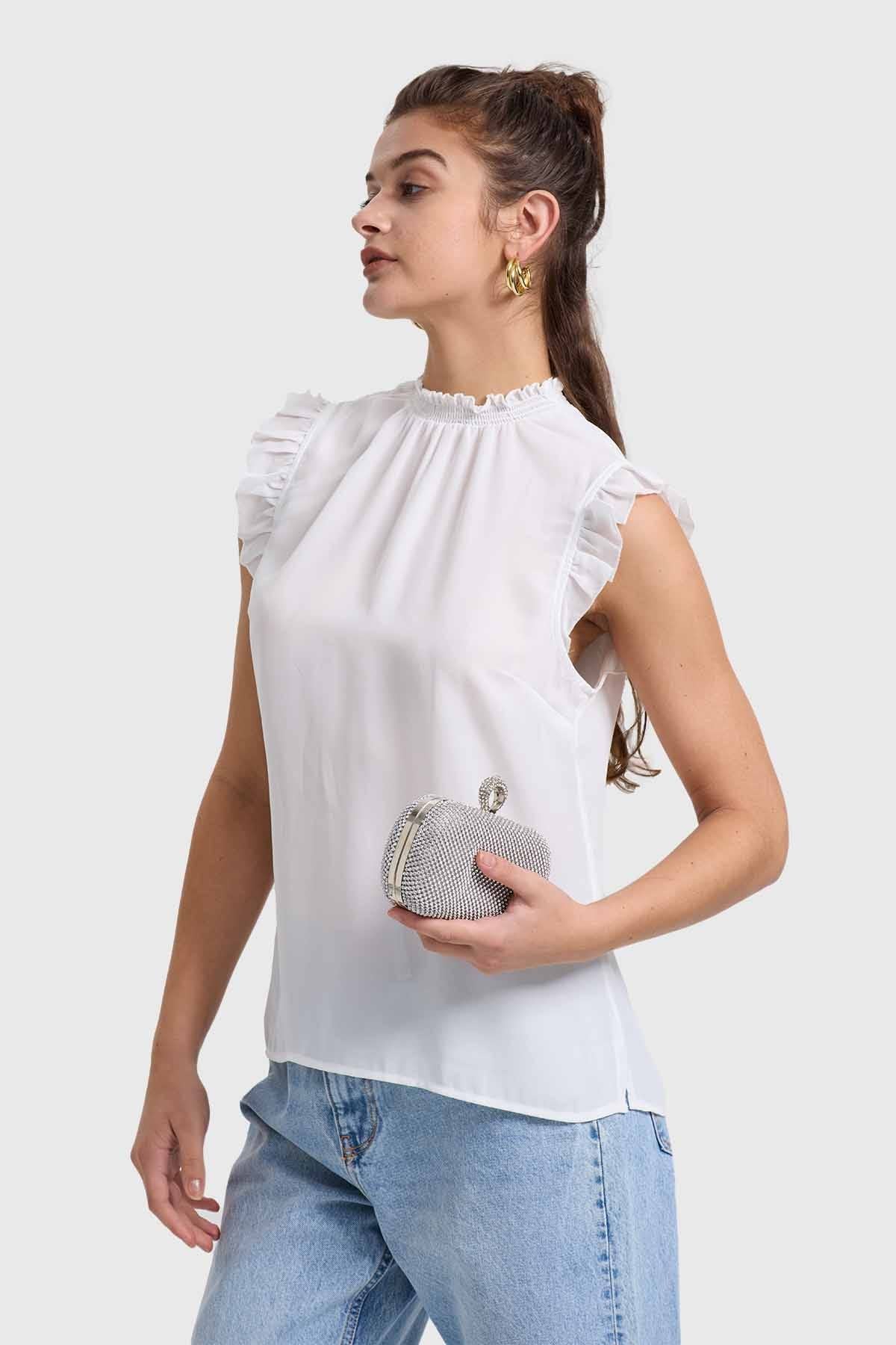 Blusa Mujer Vuelo Crudo
