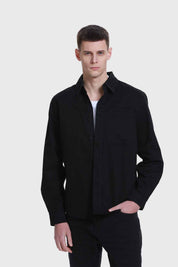 CAMISA HOMBRE SOBRECAMISA CON BOLSILLO GRIS