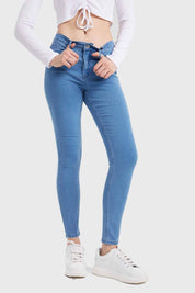 JEANS MUJER EMILIA SUPER SKINNY AZUL CLARO