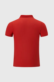 Polera Niño Piqué Básica Rojo