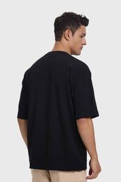 Polera Hombre Sport Tenis Negro