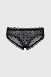 Calzón Mujer Pantaleta Encaje Negro