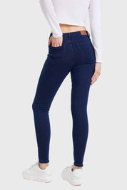 JEANS MUJER SUPER SKINNY EMILIA AZUL MARINO