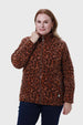 Chaqueta Mujer Reversible Café