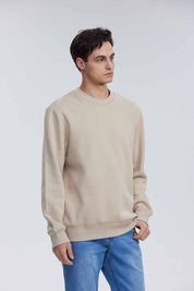 Polerón Hombre Básico Beige