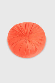 COJÍN UNISEX VELVET REDONDO ROJO