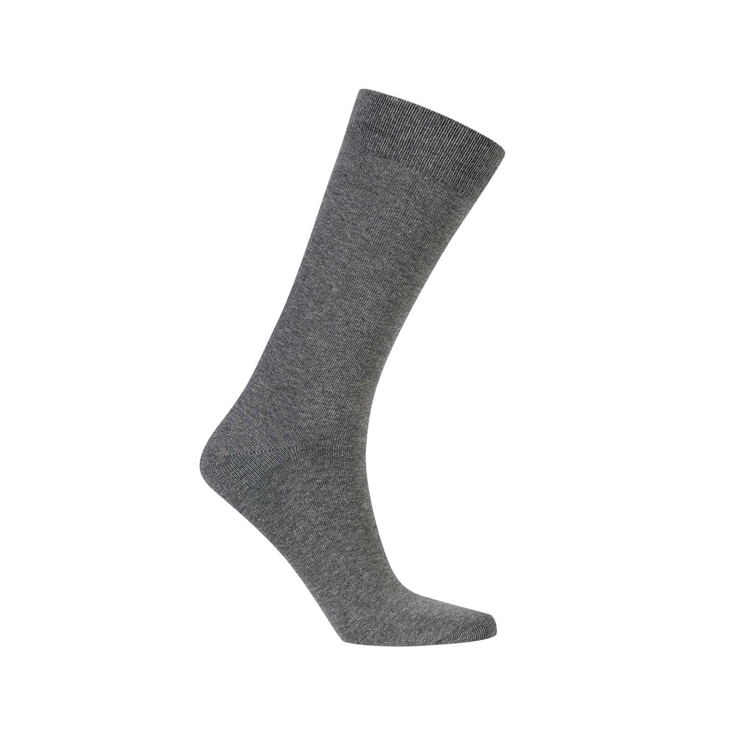Calcetin de vestir hombre gris marengo