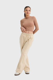 Polera Mujer Glitter Camel