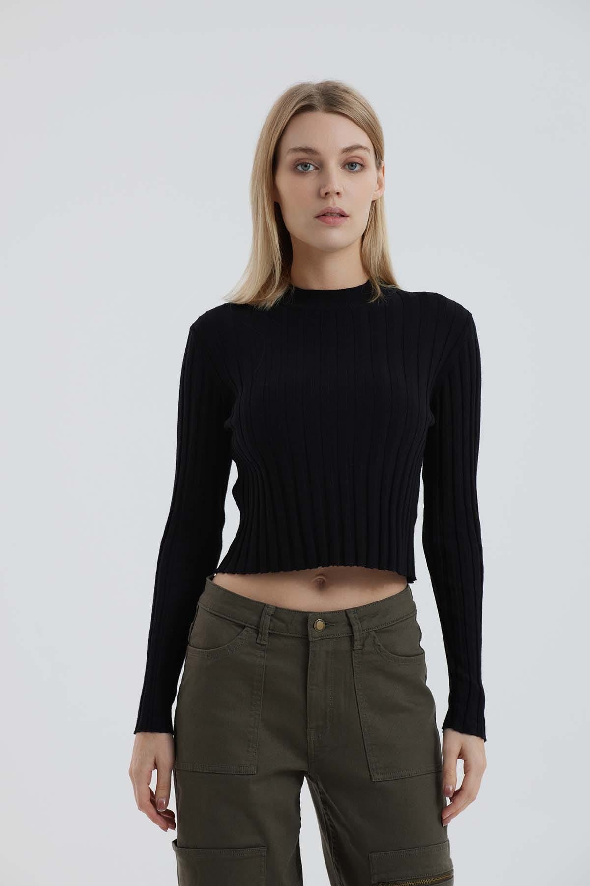 Sweater Mujer Negro