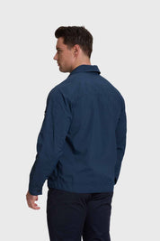 CHAQUETA HOMBRE FULL ZIPPER AZUL PIEDRA