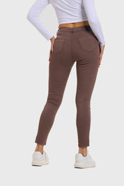 Jeans Mujer Skinny Chocolate