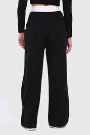 Pantalón Mujer Sastrero Pretina Negro