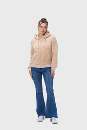 Polar Mujer Peludo Beige