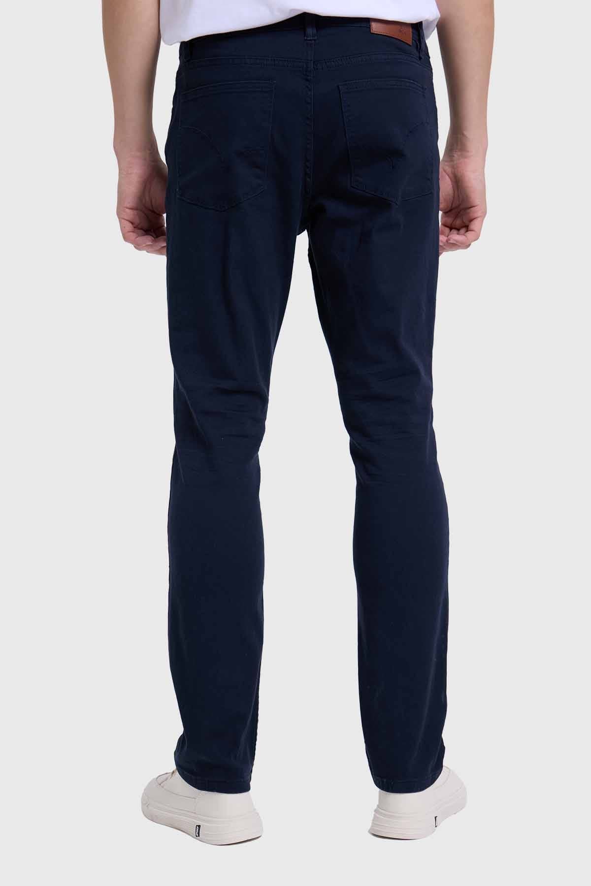 Jeans Hombre Slim Azul