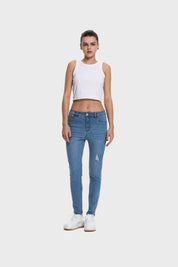 Jeans Mujer Skinny Lia Azul
