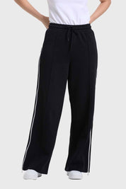 Pantalón Buzo Mujer Cierre Negro