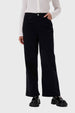 Pantalón Mujer Abotonado Negro