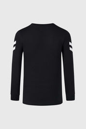 Polera Niño Con Print Negro