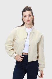 Chaqueta Mujer Bomber Nude