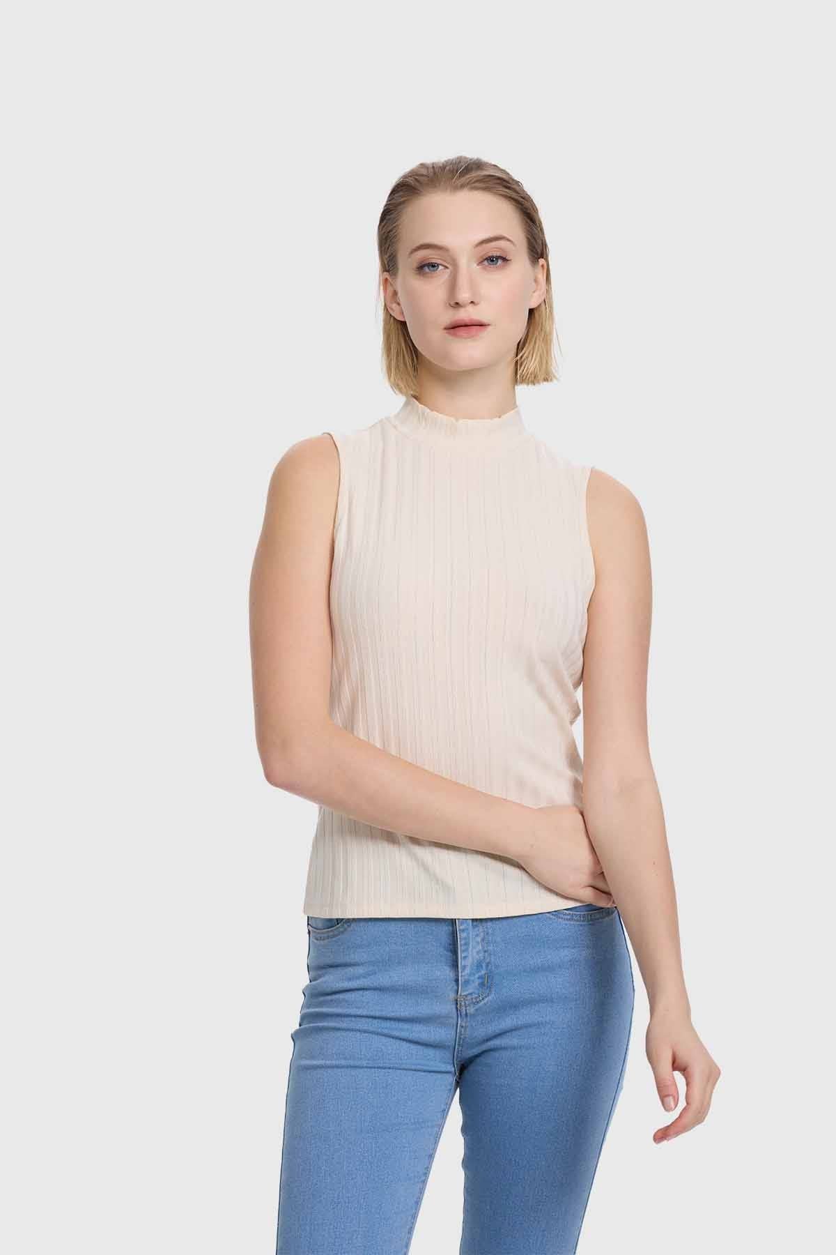 Polera Mujer Rib Arena