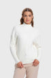 Sweater Mujer Textura Crudo